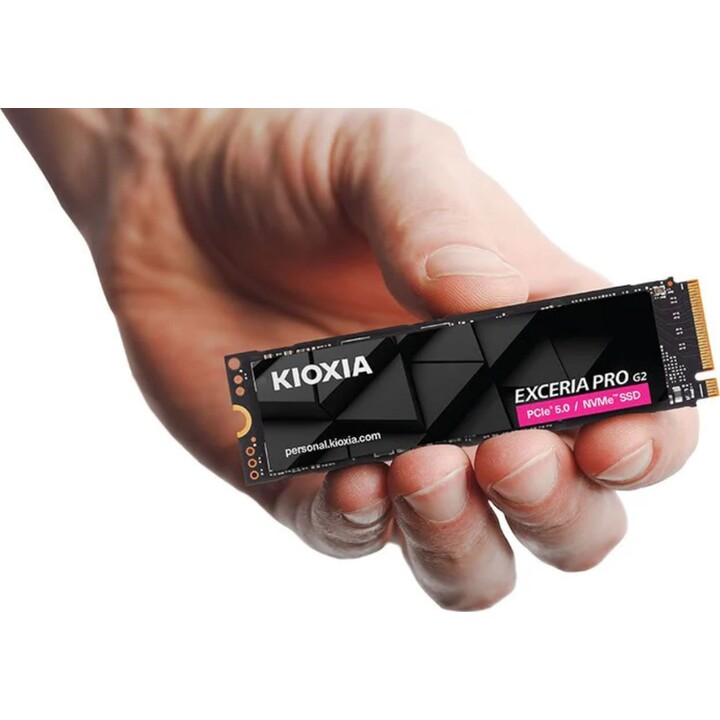Disco Duro Kioxia Exceria PRO G2 2TB SSD M.2 NVMe PCIe 5.0 14900 MB/s Eficiencia Energética