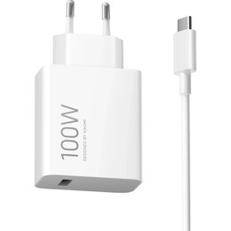 Carregador de parede Xiaomi 100W (Tipo A) / 1 cabo USB + USB Tipo C / 100W