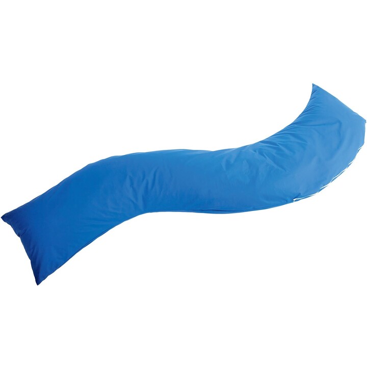 Cylinder-S 410181 Positioning Pillow for Patient Sleep and Posture Support, Blue