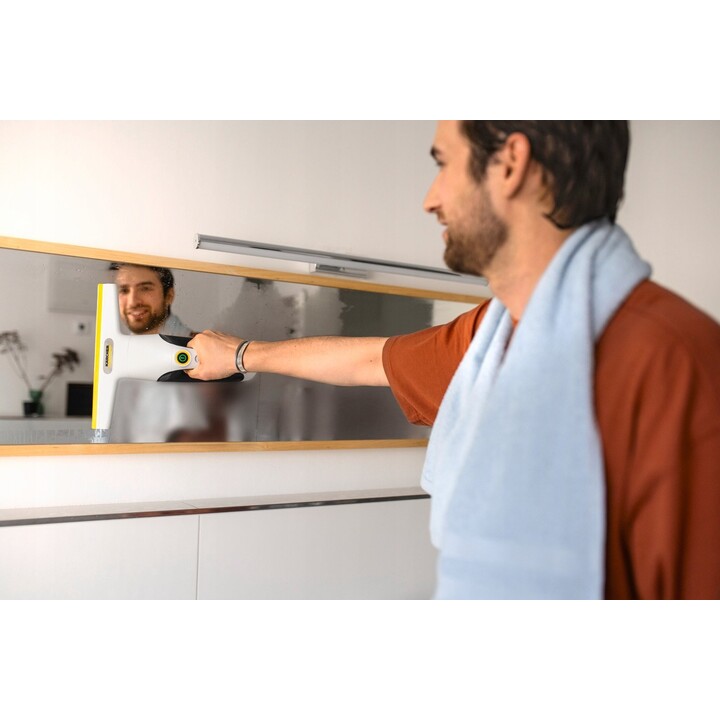 Aspirapolvere a batteria per finestre Kärcher WV 2 Universal Care con set di accessori