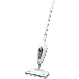 Black & Decker FSM13E1 Dampfmopp für die Reinigung von Hartböden, Farbe Blau und Weiß