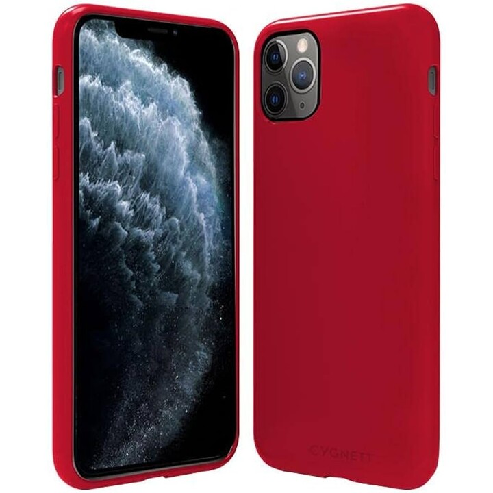 Funda de tacto suave para iPhone 11 Pro Max - Rubí