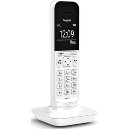 Gigaset CL390 DECT/Analog Telephone, White, Caller ID