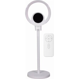 Ventilador de torre Htw 35W com design compacto e função de oscilação silenciosa, Branco