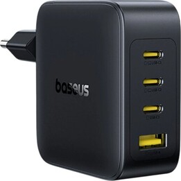 Cargador de pared Baseus EnerFill FH11 GaN 140W 3xUSB-C + 1xUSB-A - Negro
