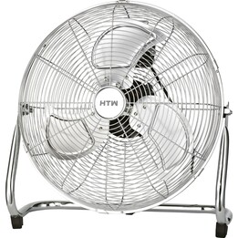 Ventilador de suelo industrial Htw HTW-VI-100FE con acabado resistente, Cromo