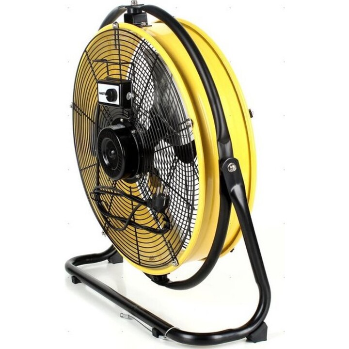 Master Fan DF 20 P industrial fan 50 cm with high airflow performance, Yellow