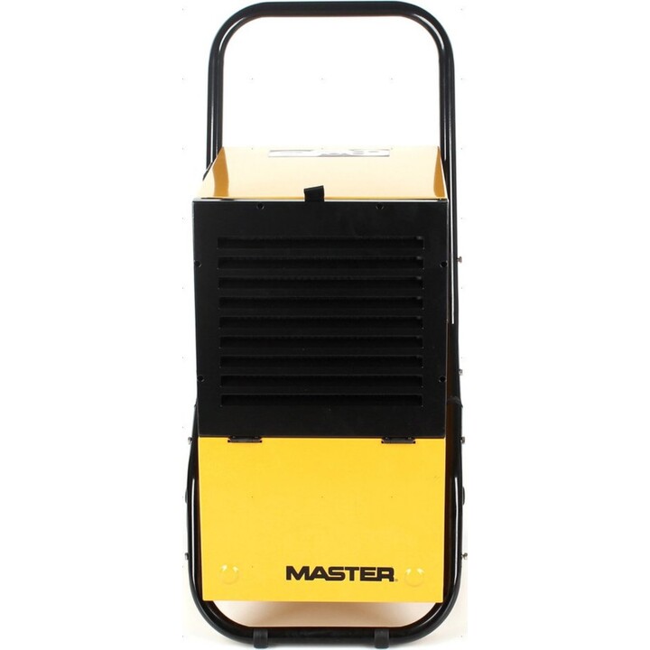 Desumidificador profissional de alta potência Master DH752, capacidade de 45,6 L/24h, amarelo