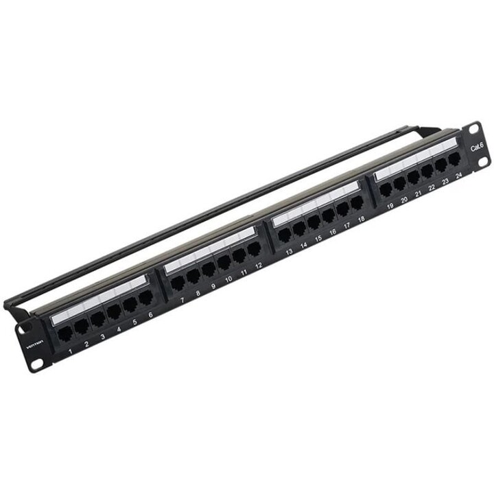 Patch Panel Aisens KGCB0/ 24 Ports/ Cat.6