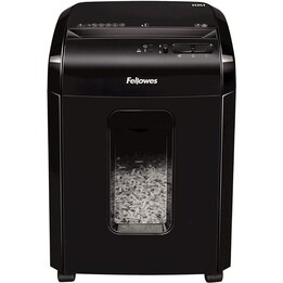 Fellowes 10M Shredder / 2 x 12mm Particle Cut / Black
