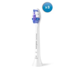 Confezione da 8 testine di ricambio Philips Sensitive HX6058/87.