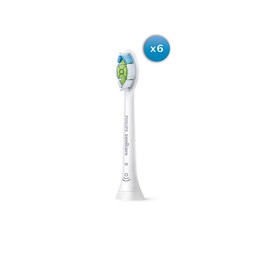 Philips Optimal White HX6066/87 Pack of 6 brush heads