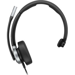 Auscultadores com fios USB HP Poly Mission Monaural, preto