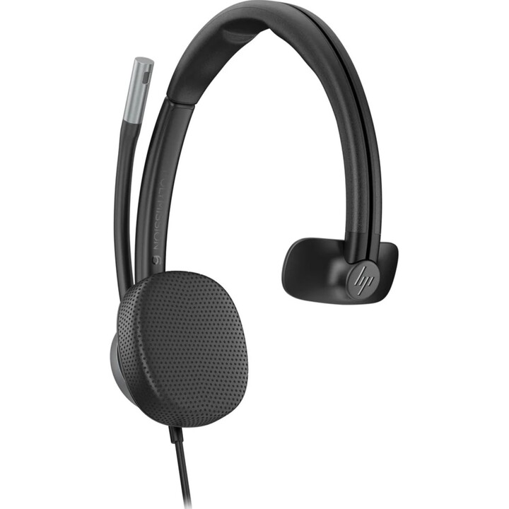 Cuffie cablate HP Poly Mission USB monoaurale, nero