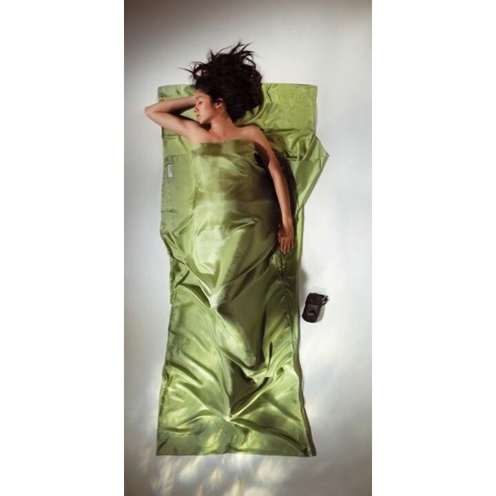 Cocoon IST91 saco de dormir Adulto Saco de dormir retangular Seda Verde