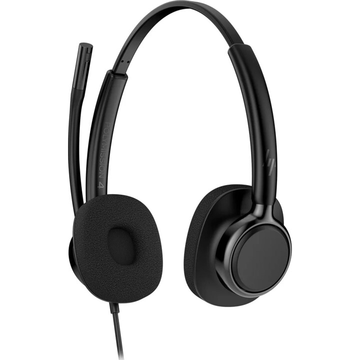 HP Poly Mission 425 Stereo USB Wired Headset Classic