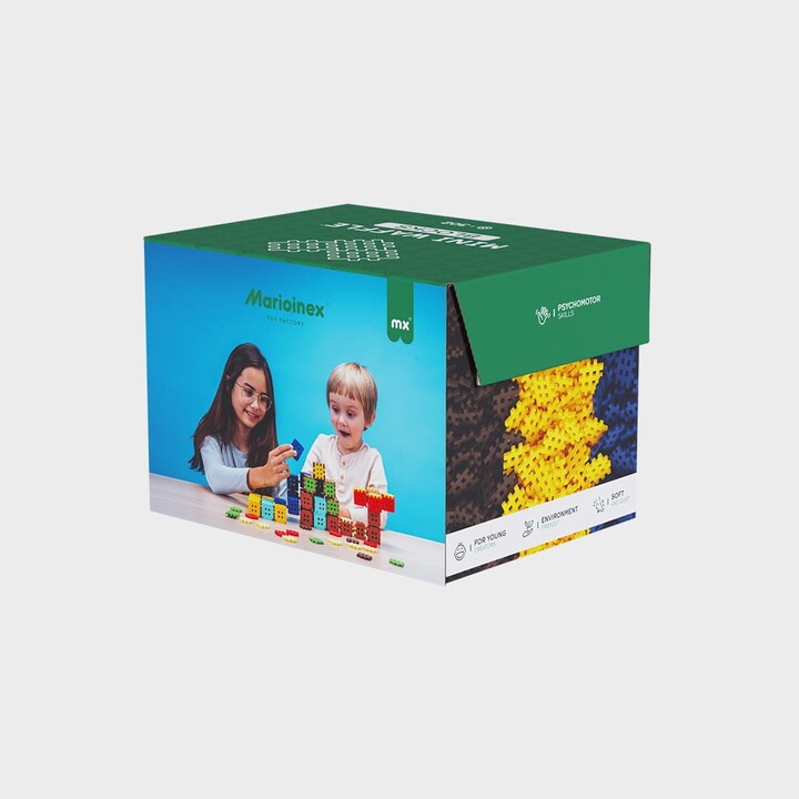 Marioinex Mini Waffle-Bausteine, 302 Teile