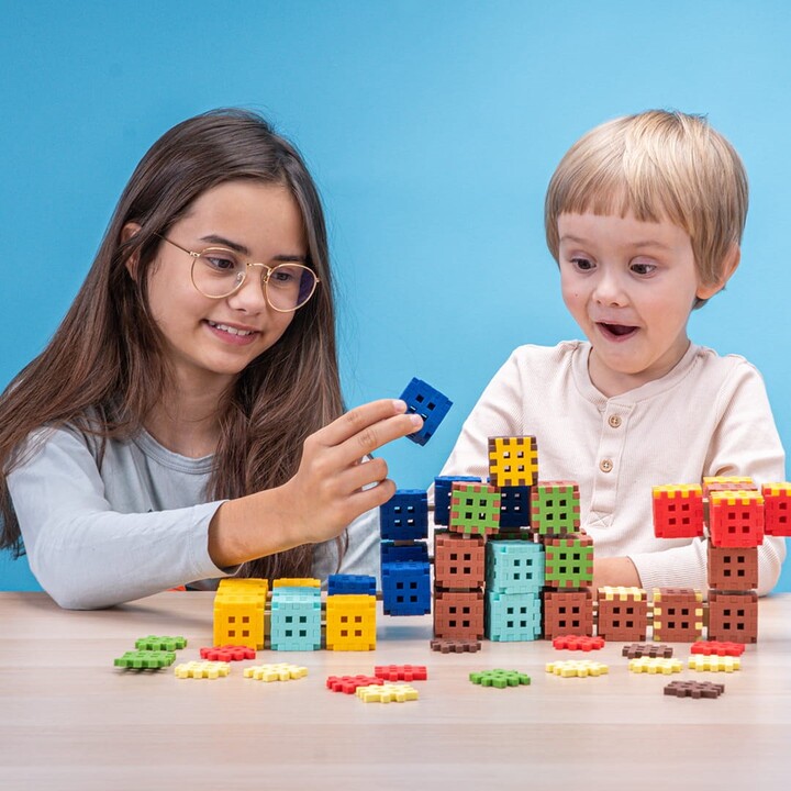 Bloques de construcción Marioinex Mini Waffle, 302 piezas