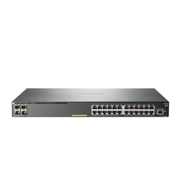 HPE Aruba Networking Aruba 2930F 24G PoE+ 4SFP+ Gerenciado L3 Gigabit Ethernet (10/100/1000) Power over Ethernet (PoE) 1U Cinza