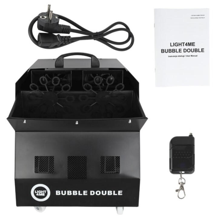 LIGHT4ME Bubble Double - Soap Bubble Generator