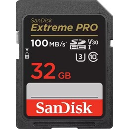 SanDisk Extreme Pro SDHC 32GB UHS-I Klasse 10 U3 V30 Speicherkarte