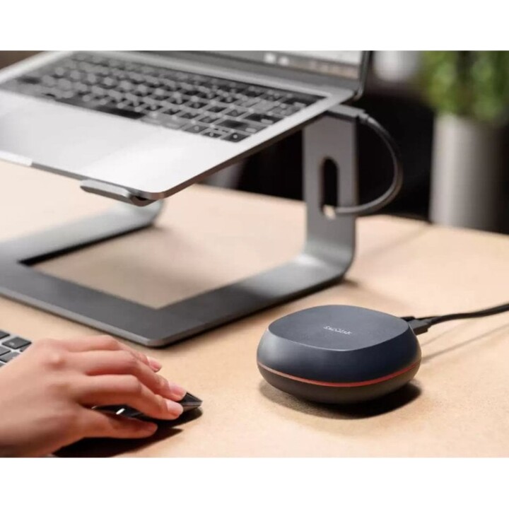 SanDisk Desk Drive 8TB Externe SSD Desktop-Festplatte 1.000MB/s USB-C 3.2 Gen2 Schwarz