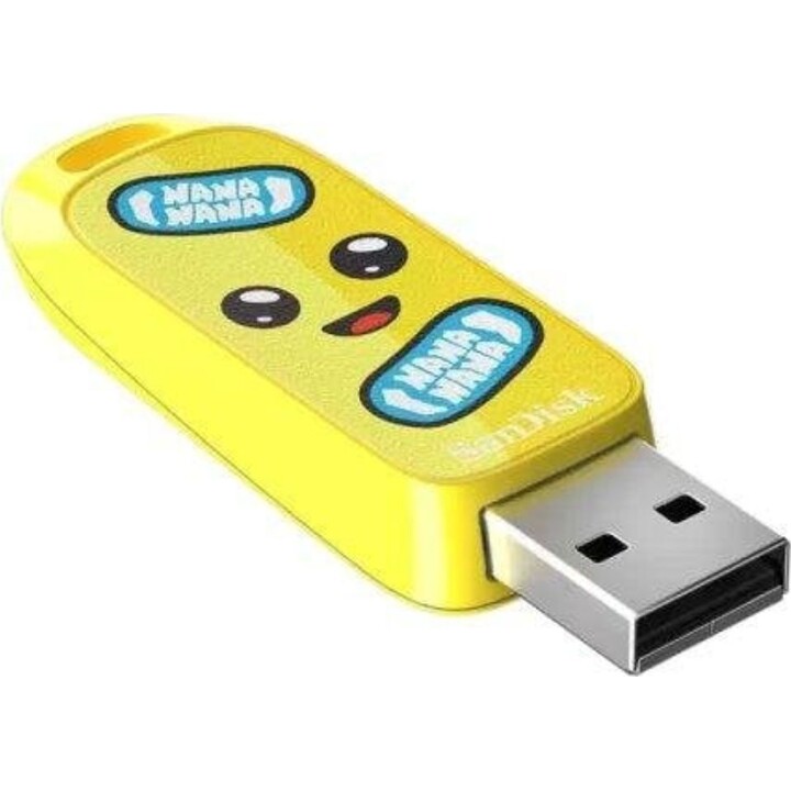 Pen Drive USB Flash Drive Sandisk Fornite SDCZIF-064G-G46 Fortnite Banana 64GB Giallo 130 MB/s