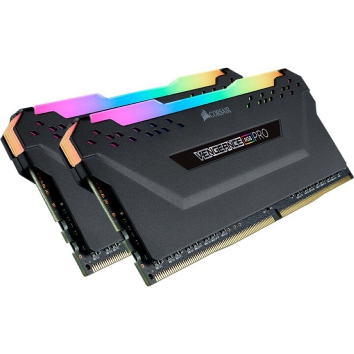 Kit 2 memorie RAM Corsair Vengeance RGB Pro DDR4 3200MHz PC4-25600 16GB 2x8GB CL16