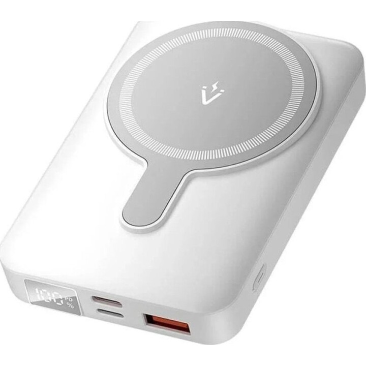 Vention FHTW0 PowerBank 10000mAh Batteria esterna magnetica senza fili Bianco