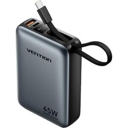 Vention FHG 20000mAh 45W Batterie externe, grise, avec câble USB-C