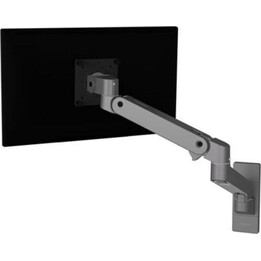 Ergotron LX Pro 45-683-293 Wall Mount Monitor Mount, 10kg Capacity, 34" Aluminum, Dark Gray, Height Adjustable