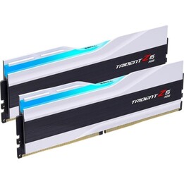 Memória RAM G.Skill Trident Z5 RGB Matte White DDR5 6000MHz 64GB 2x32GB CL30