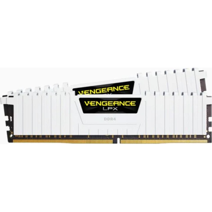 Corsair Vengeance LPX DDR4 3200MHz PC4-25600 16GB 2x8GB CL16 Kit di memoria RAM Bianco