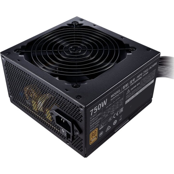 Fuente Alimentación Cooler Master MWE 750 Bronze V2 750W 80 Plus Bronze
