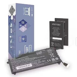 Batterie compatible pour ordinateur portable HP PL02XL 7,6 V 3800 mAh Mitsubishi