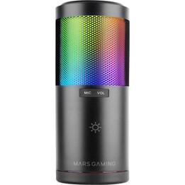 Mars Gaming Mmic-sc, Professional Argb High Definition Studio Microphone 192khz 24-bit Black