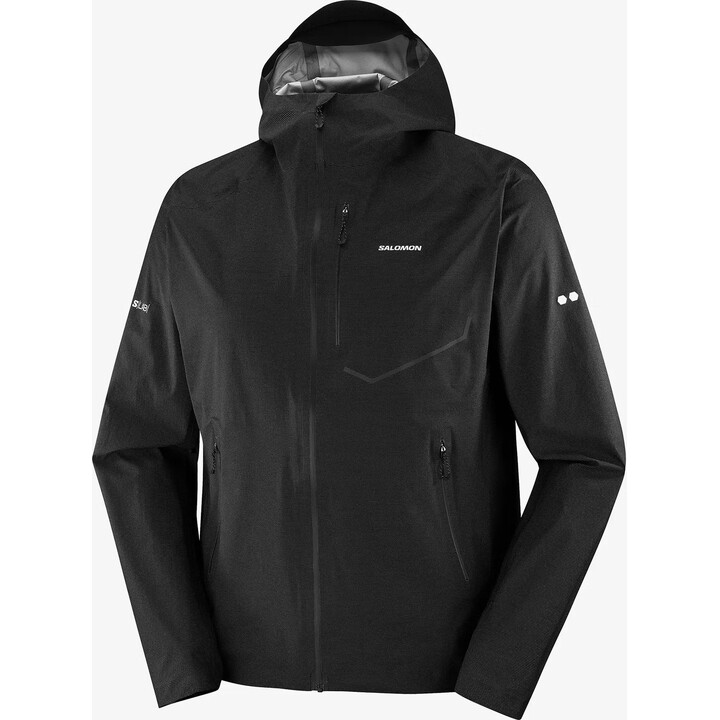 Chaqueta de running Salomon S/Lab Bti Infinite JKT - Negro profundo Talla: M
