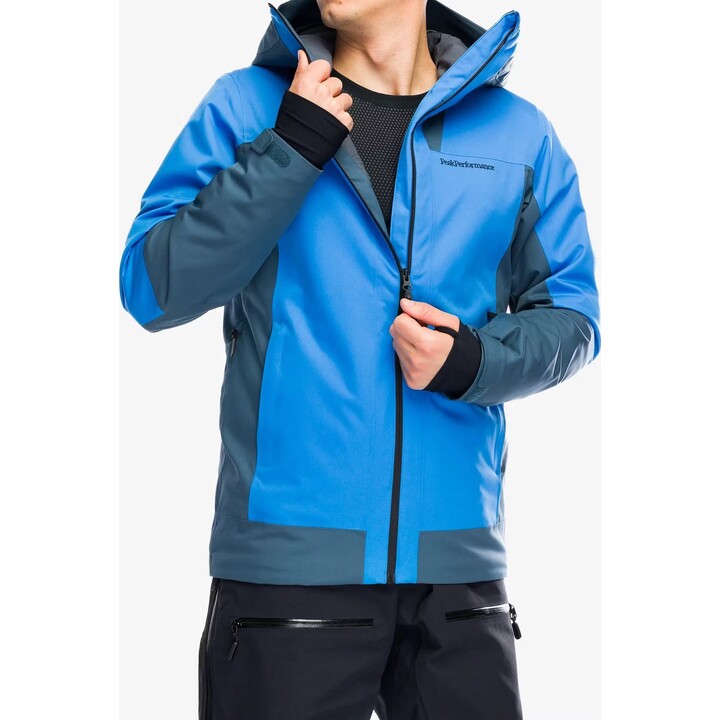 Peak Performance Rider Tech Insulated Jacket - Azure Ascent/Mountain Lake Taille : S