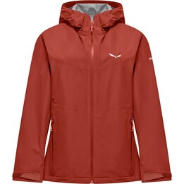 Salewa Puez Aqua 4 PTX 2.5L Jacket - etruscan red/multi women's membrane jacket size: l