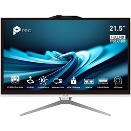 MSI PRO AP222T 14MA-614EU 21,5 pollici Full HD IPS Touch PC All-in-One Intel Core i3-14100 8GB RAM 512GB SSD Windows 11 Home Bia