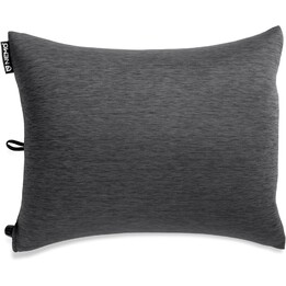 Almohada de viaje Nemo Fillo King de gran tamaño para una mayor comodidad al dormir, Perla Negra