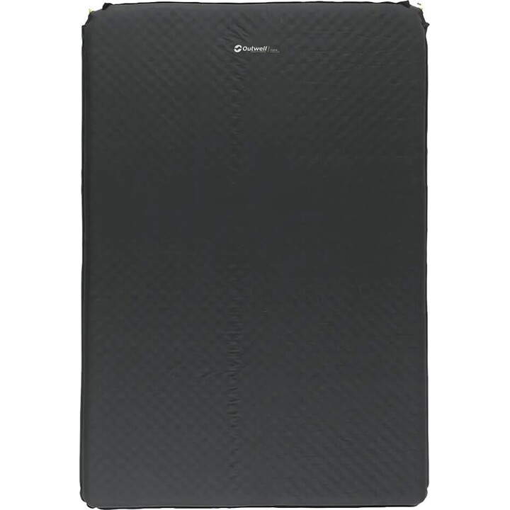 Outwell Sleepin Doble esterilla autoinflable de 3,0 cm de grosor, Gris