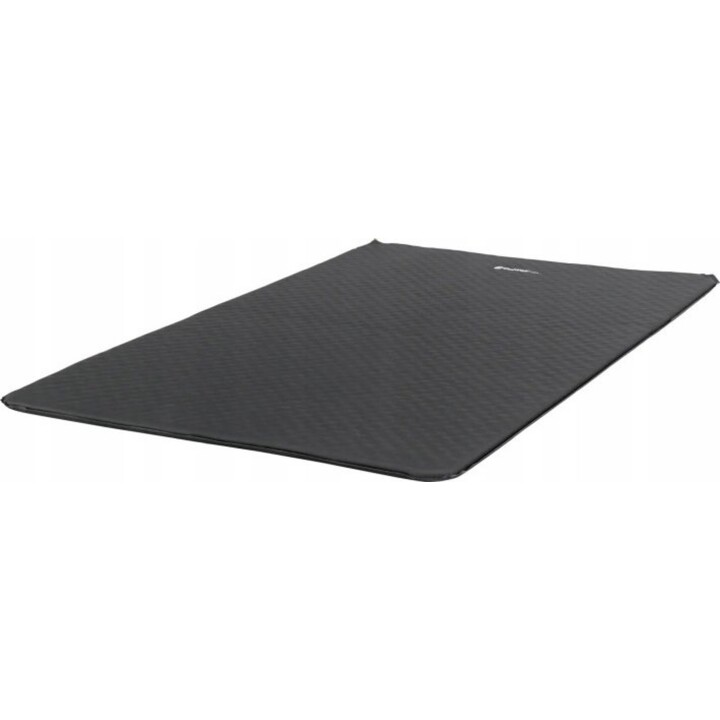 Outwell Sleepin Doble esterilla autoinflable de 3,0 cm de grosor, Gris