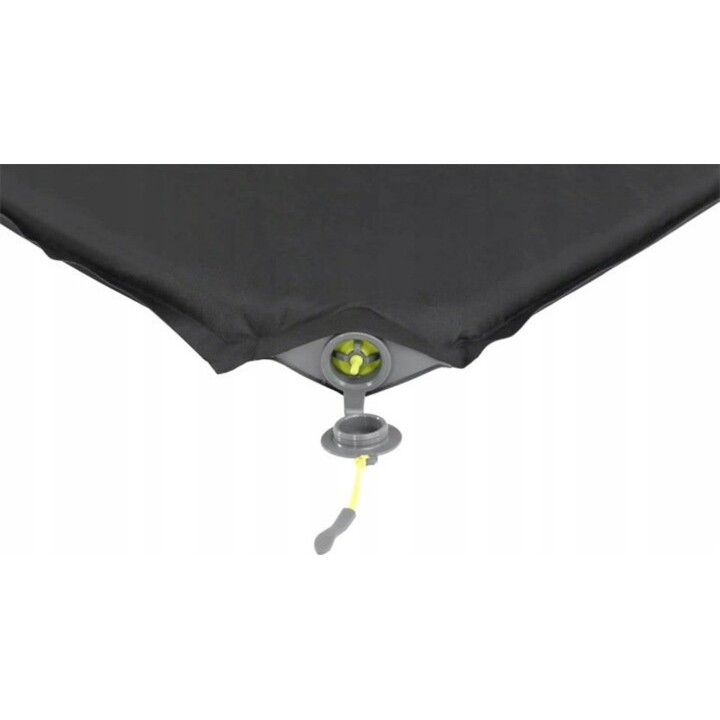 Outwell Sleepin Doble esterilla autoinflable de 3,0 cm de grosor, Gris