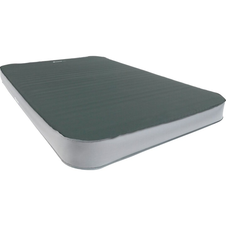 Outwell Dreamboat Double doppelte selbstaufblasende Matte 7,5 cm Dicke, Grau Grün