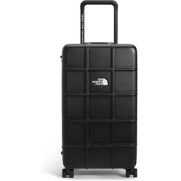 The North Face All Weather 4-Wheeler 30-Inch Rolling Suitcase TNF Black/TNF White Ultra-Durable Waterproof Polycarbonate Hard Sh