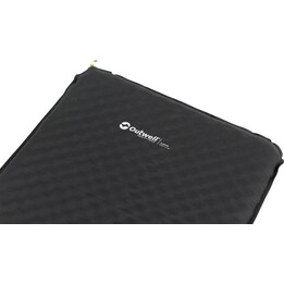 Outwell Sleepin Single esterilla autoinflable ligera con 5,0 cm de grosor, Negro
