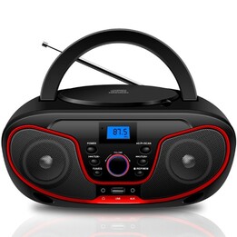 Autoradio CD Daewoo DW3013/ 4W/ Rossa