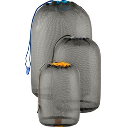 Sea To Summit Mesh Stuff Sack mesh bag set including 5, 8 and 13 liters, Multicolor