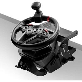 Thrustmaster T128 SimTask Pack Volante Force Feedback 900°, pedais T2PM, kit de montagem para PC/consola